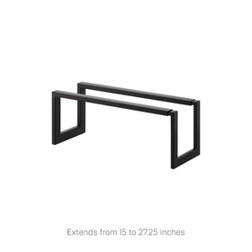 Product GIF showcasing the various configuration options for Expandable Shoe Rack - Two Sizes view 11