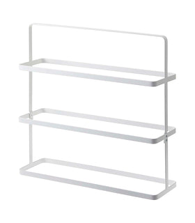 Shoe Rack - Two Styles on a blank background. view 1