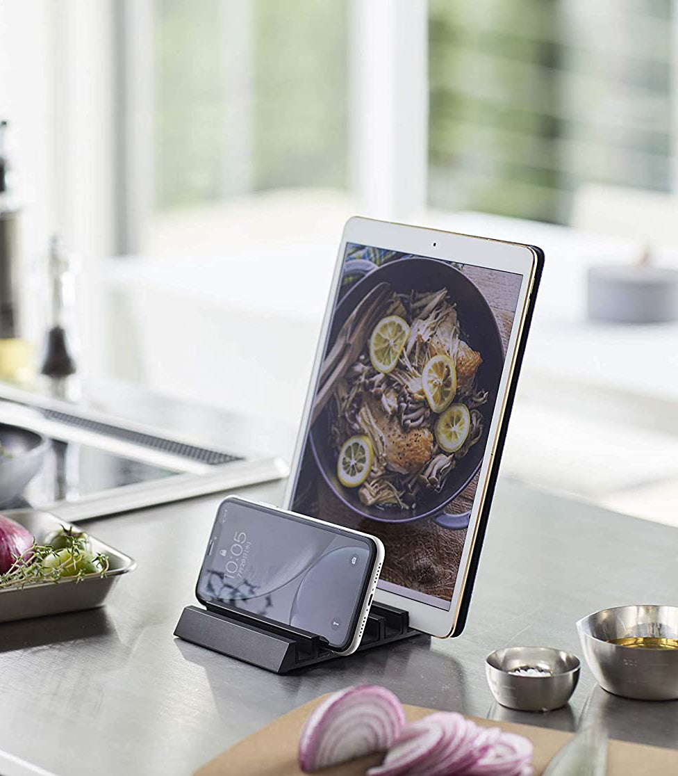Phone Tablet Stand Aluminum Aluminum Yamazaki Home