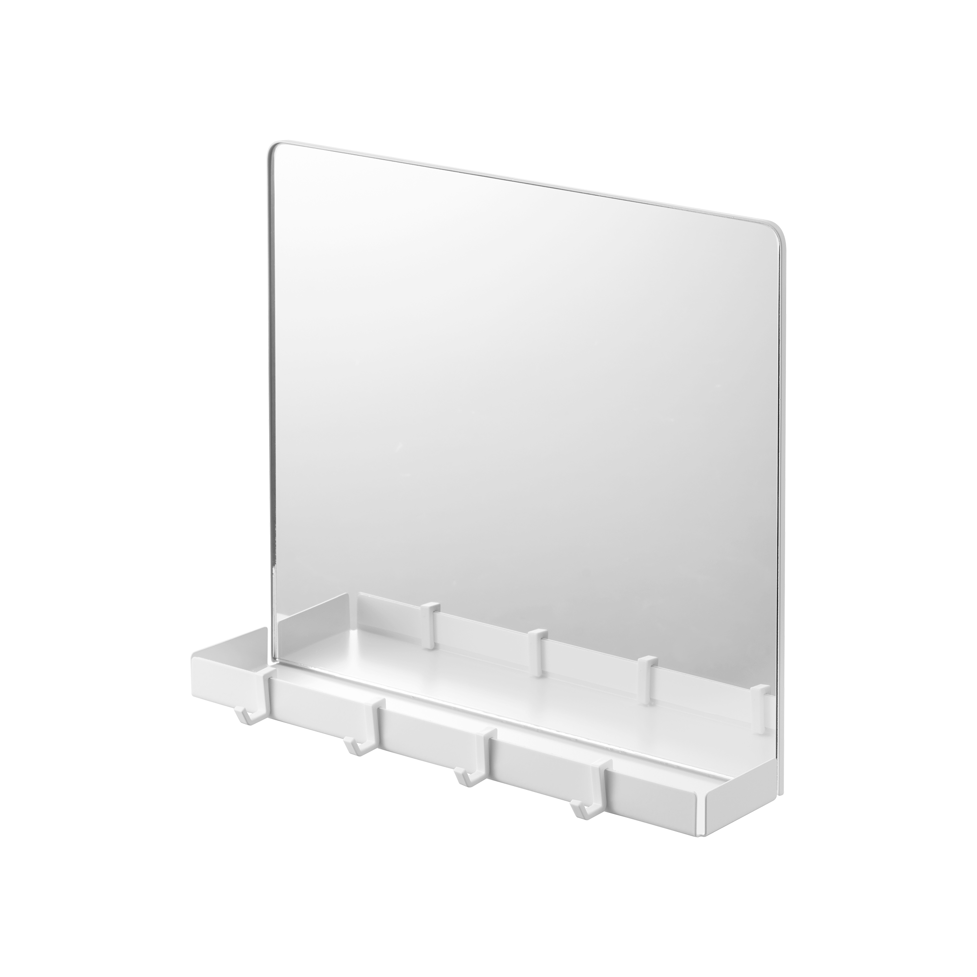 Miroir Magnétique Pour Casier - Miroir De Maquillage Portable 17,8x13,5cm - Noir