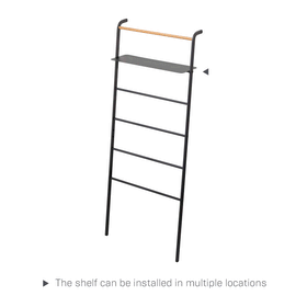 Product GIF showcasing the various configuration options for Leaning Storage Ladder - Two Styles view 24