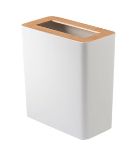 Replacement Liner Ring for Trash Can - Steel + Wood - Rectangle on a blank background. view 2