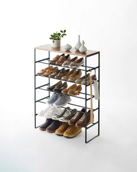 Prop photo showing Six-Tier Shoe Rack with various props. view 9