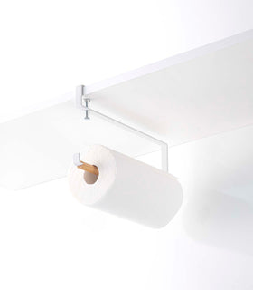 Prop photo showing Undershelf Paper Towel Holder with various props. view 2