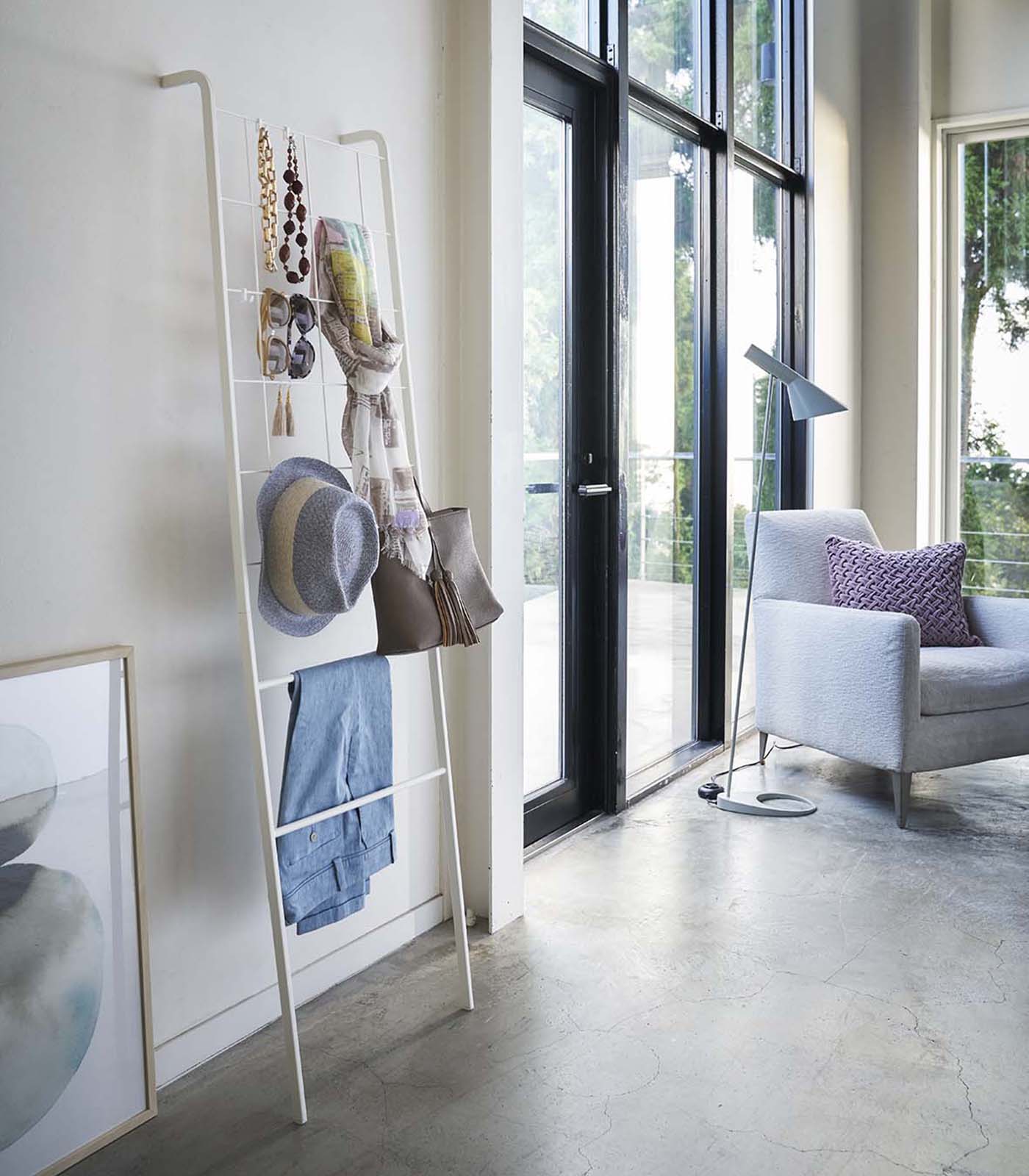 Leaning Ladder Rack | Yamazaki Home | Buy Now