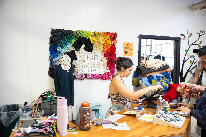 Giving Back, Stitch by Stitch: Yamazaki Home Volunteers with FABSCRAP for World Cleanup Day