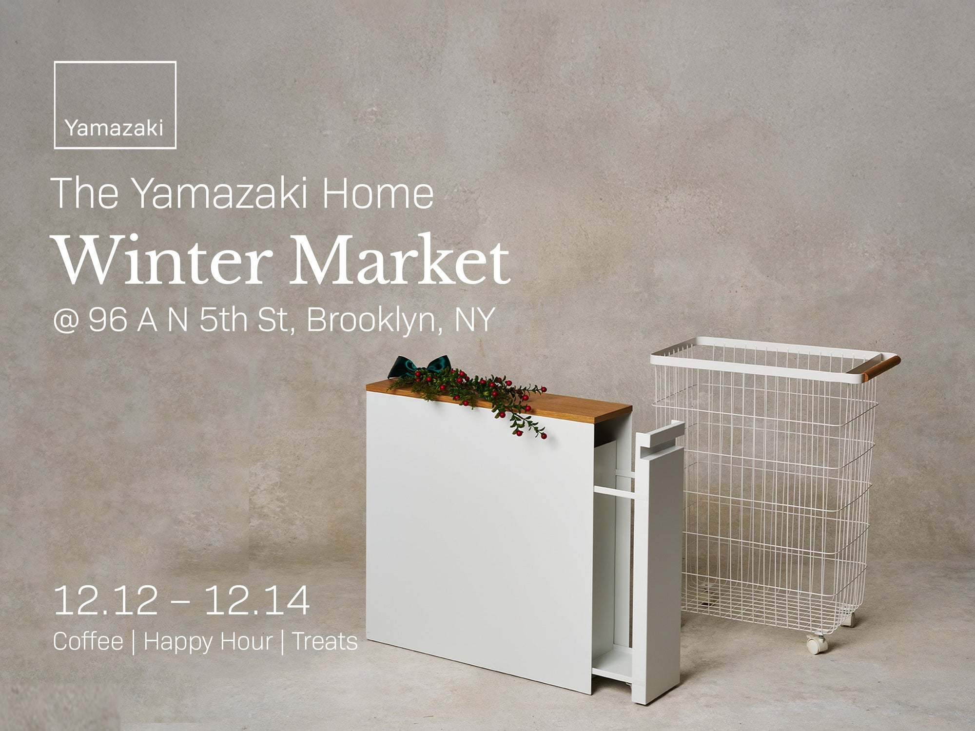 Yamazaki Home Winter Market: A Three-Day Holiday Pop-Up in Brooklyn