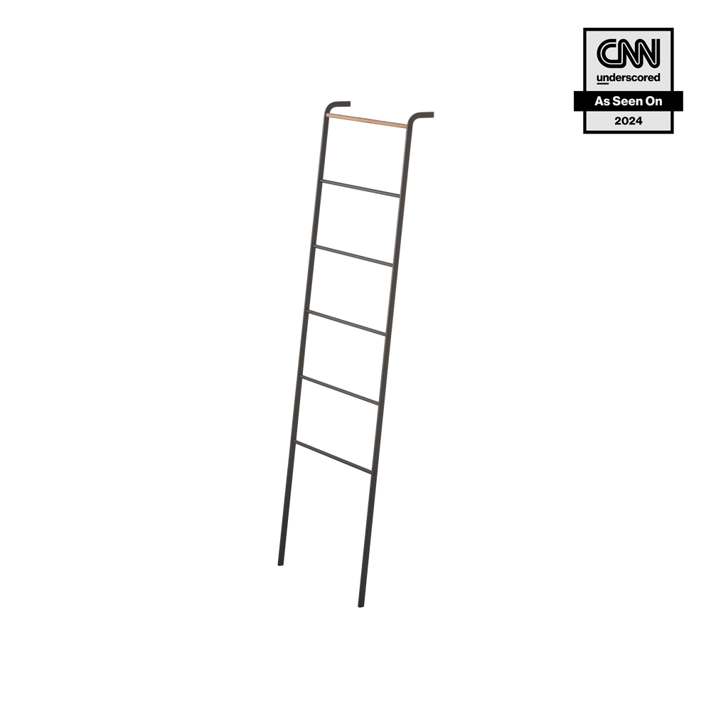 View 4 - Leaning Storage Ladder - Two Styles - Steel