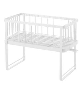 Two-Tier Wire Dish Rack - Steel