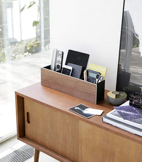 Desk Organizer - Two Sizes - Steel + Wood view 18