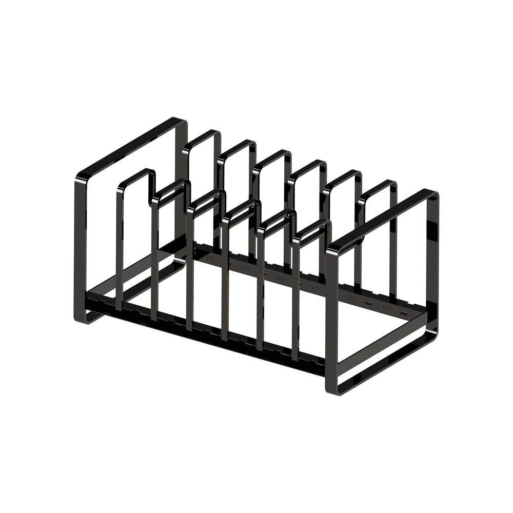 Yamazaki Home Tower Pot Lid and Frying Pan Organizer Rack - Thumbnail 3
