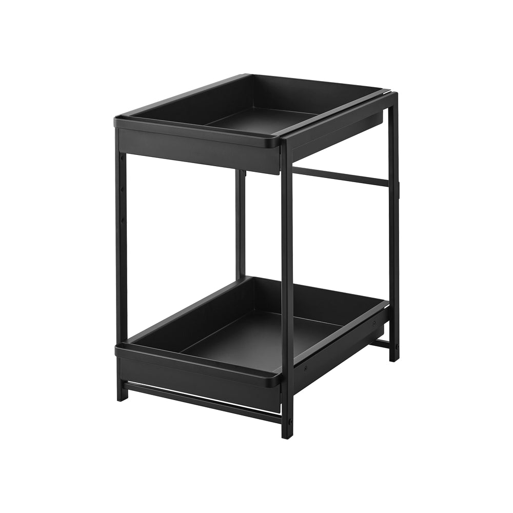 Two-Tier Pull-Out Shelf - Steel - Yamazaki Home