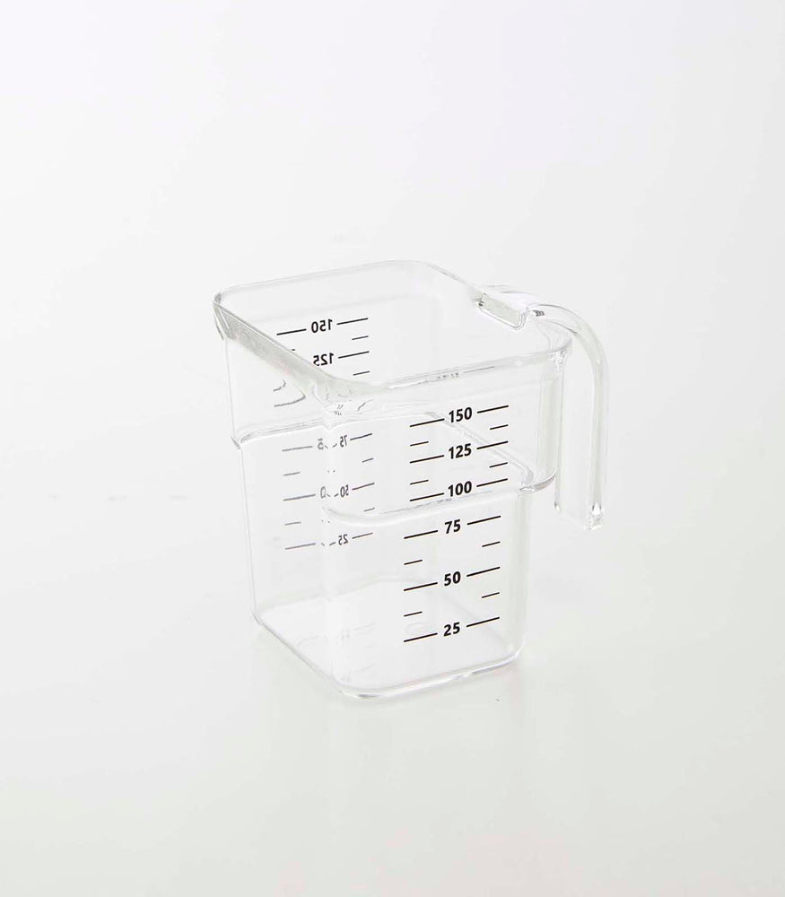 View 21 - Clear measuring cup on white background by Yamazaki Home.