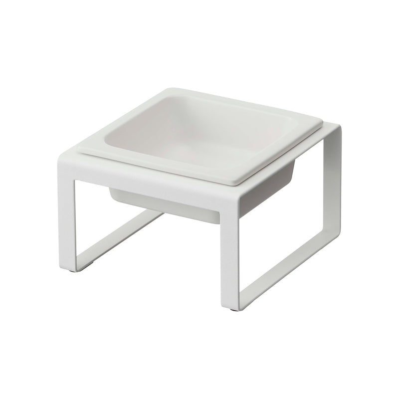 Single Pet Food Bowl - Two Styles on a white background.