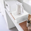 Countertop Rack with Drawer - Steel + Wood