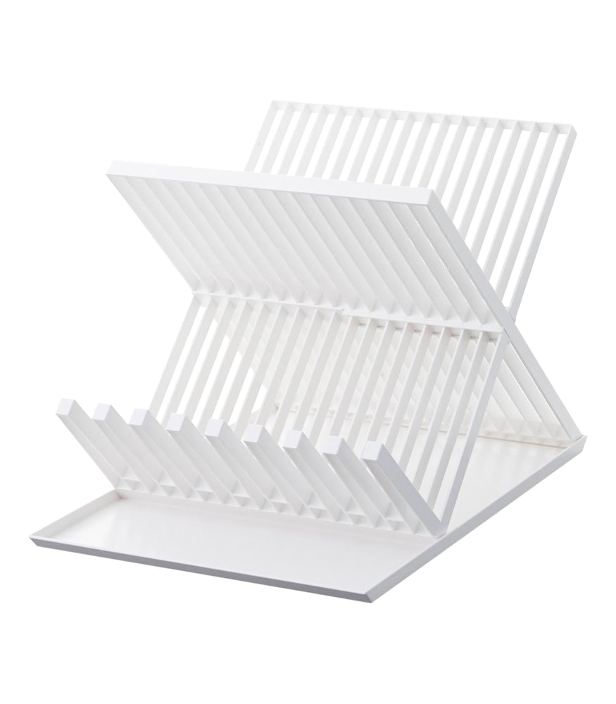 View 1 - X-Shaped Dish Rack on a blank background.