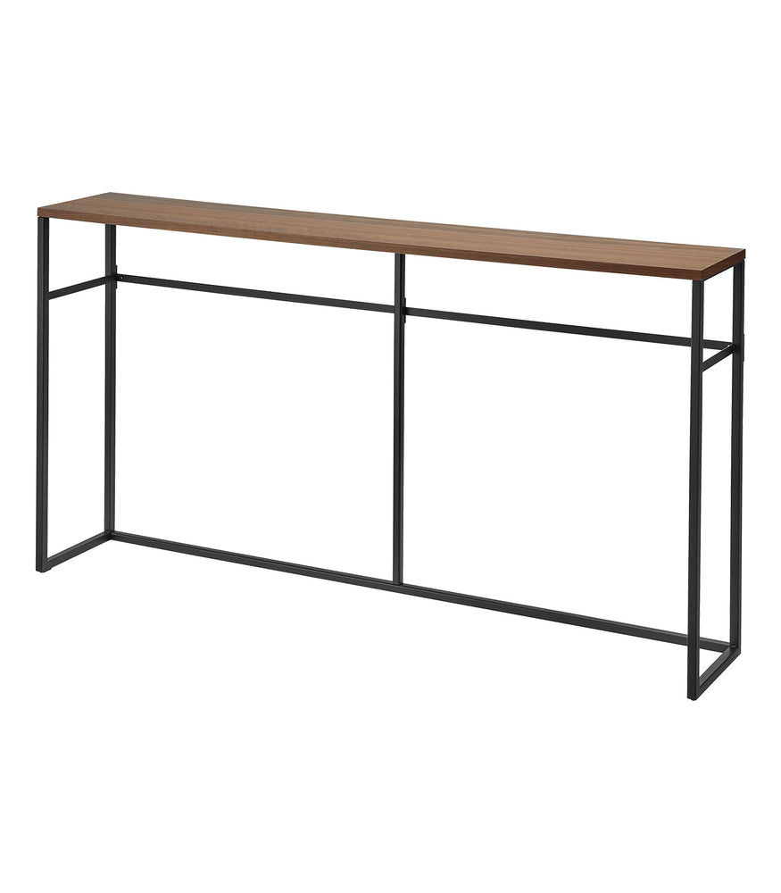 View 9 - Long Console Table - Two Styles on a blank background.