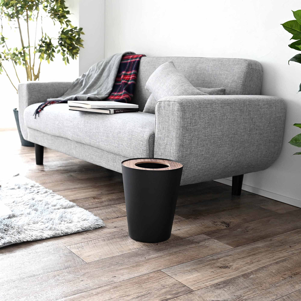 HUMAN MADE RIN Trash can round 新品未使用 Trash Can - Round - Steel + Wood - Yamazaki Home