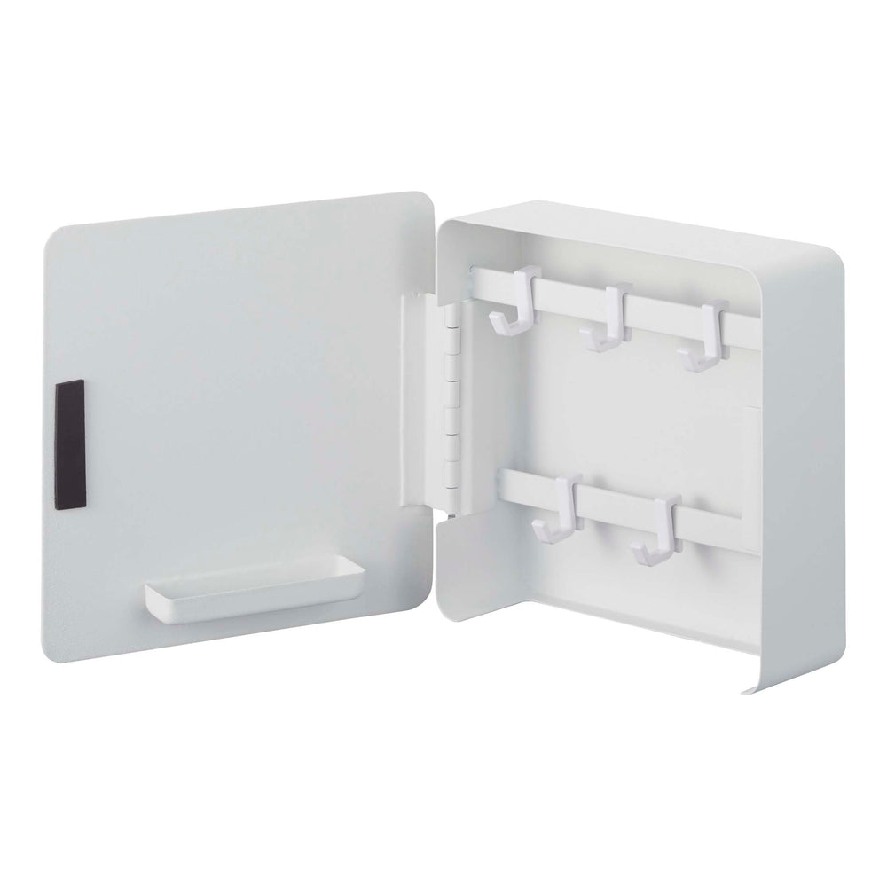 View 6 - Product image of White Square Magnetic Key Cabinet
