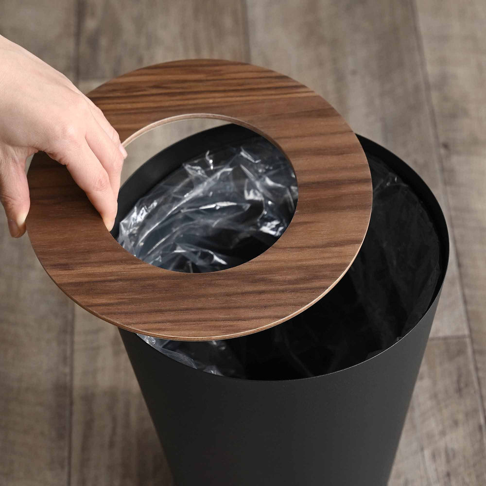 HUMAN MADE RIN Trash can round 新品未使用 Trash Can - Round - Steel + Wood - Yamazaki Home