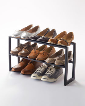 Prop photo showing Expandable Shoe Rack - Two Sizes with various props. view 18