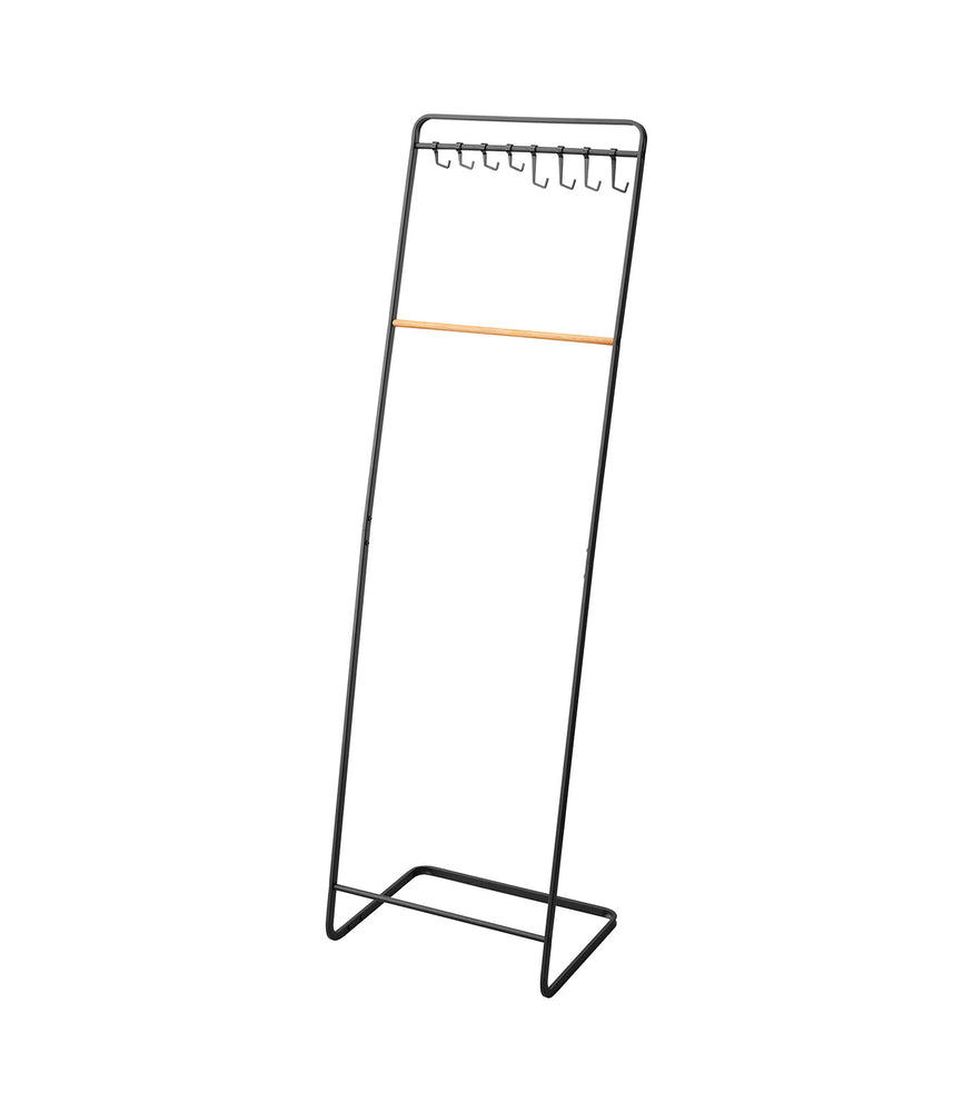 View 9 - Coat Rack with Hat Storage on a blank background.