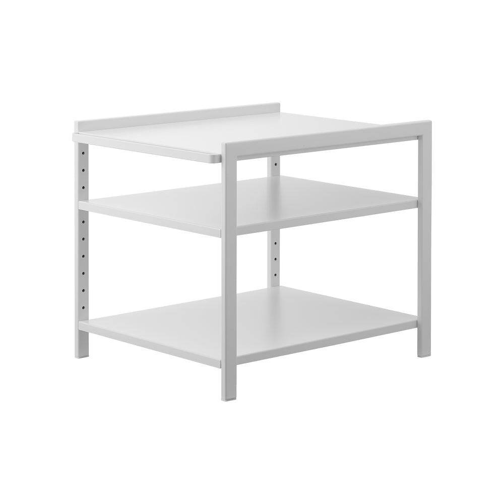 Étagère de rangement à trois niveaux (14 po de hauteur) - Acier
