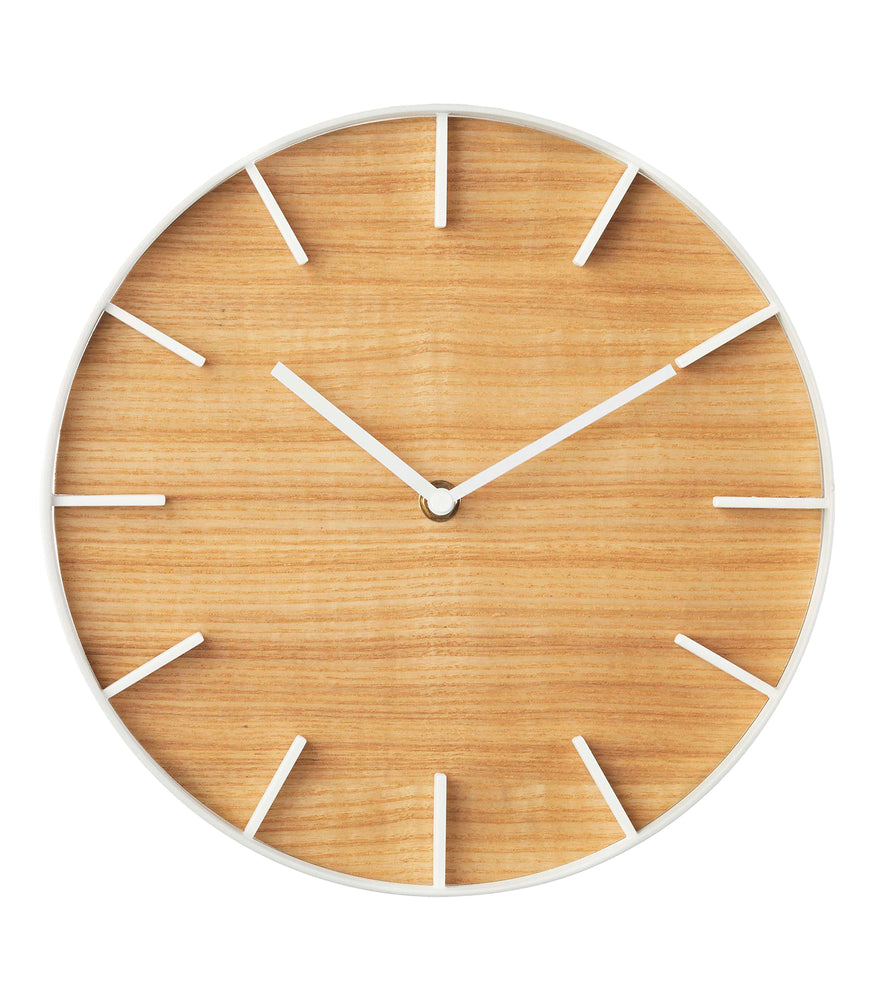 View 1 - Wall Clock on a blank background.