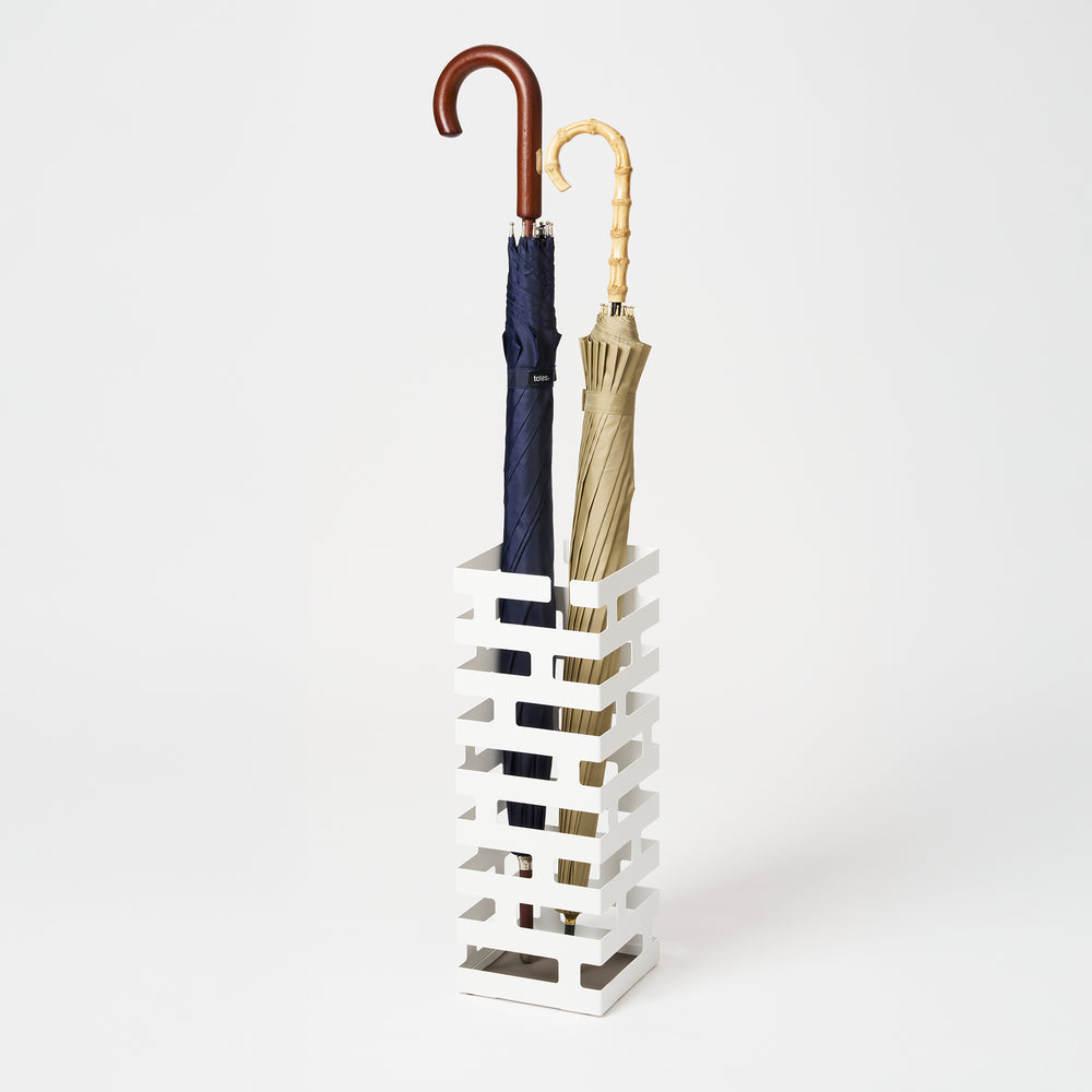 Square Brick Design Steel Umbrella Stand - Thumbnail 4