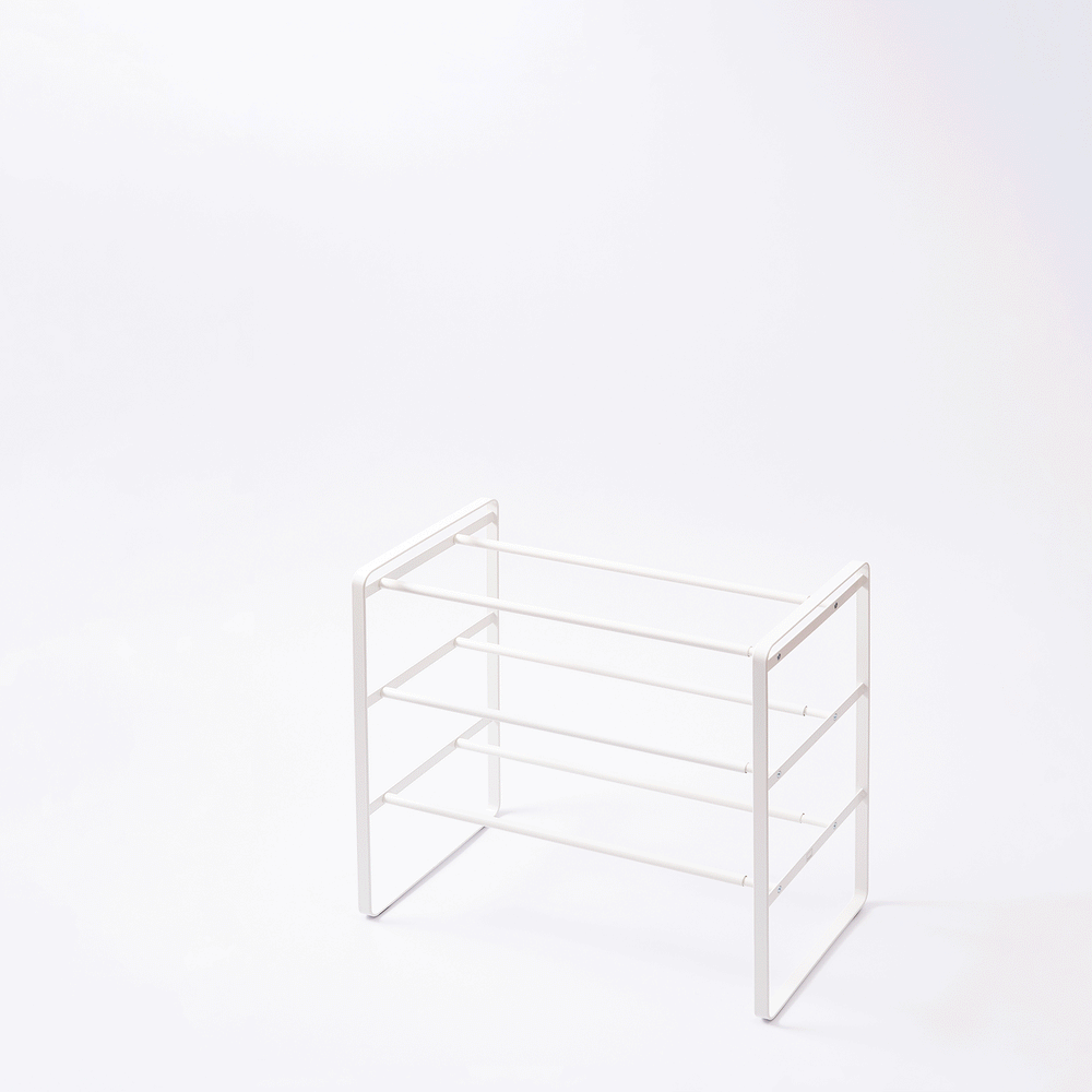 Three-Tier Expandable Shoe Rack (18