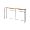 Long Console Table - Two Styles on a white background.