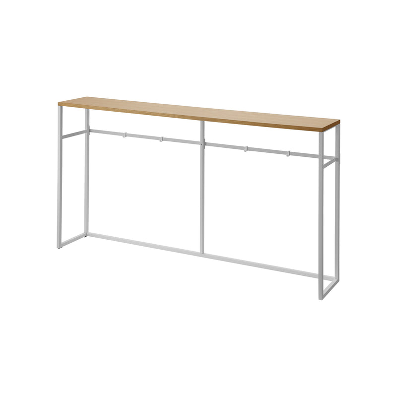 Long Console Table - Two Styles on a white background.