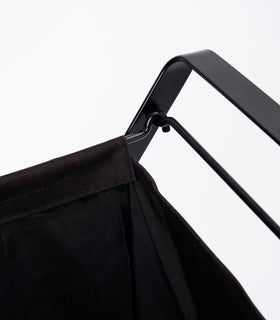 Image showing the top part of the large Laundry Hamper with Cotton Liner in black. view 30