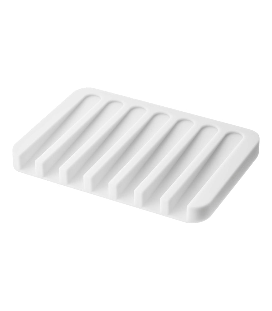 Self Draining Silicone Drying Mat Silicone Soap Dish Soap Holder