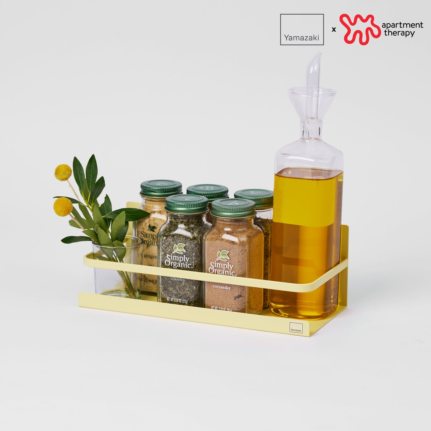 Magnetic Storage Caddy - Pear Yellow