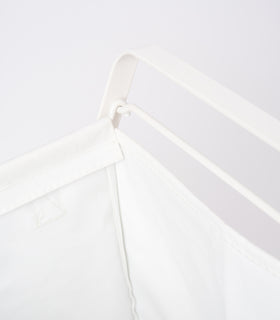 Laundry Hamper with Cotton Liner - Two Sizes - Steel + Cotton view 6