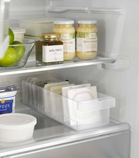 Refrigerator Organizer Containers Rectangle Cabinet Storage Box Kitchen  Plastic Spice Storage Containers