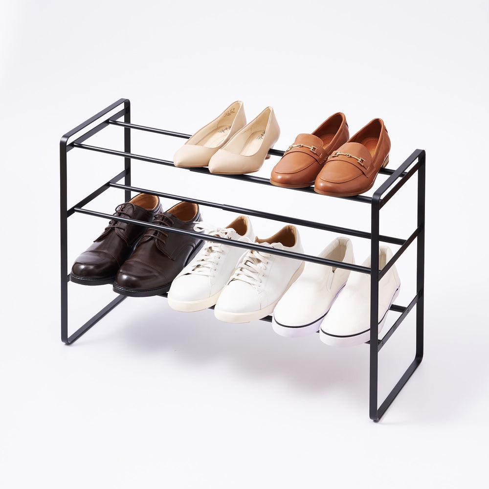 Three-Tier Expandable Shoe Rack (18