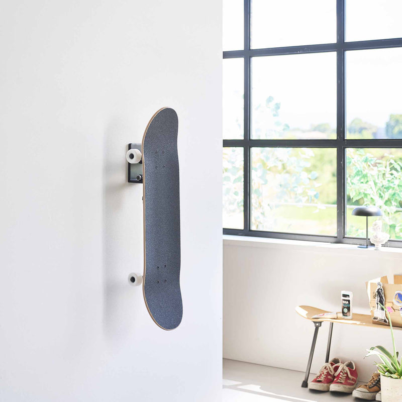 Wall-Mounted Skateboard Holder - Steel