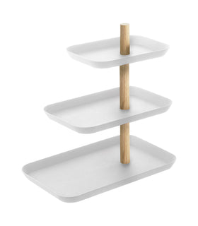 Three-Tier Accessory Tray on a blank background. view 1