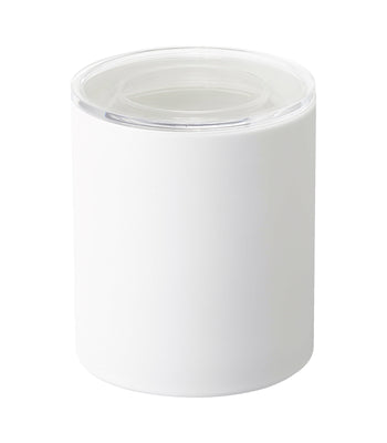 Ceramic Canister - Two Sizes on a blank background.