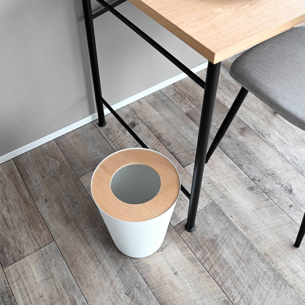 HUMAN MADE RIN Trash can round 新品未使用 Trash Can - Round - Steel + Wood - Yamazaki Home