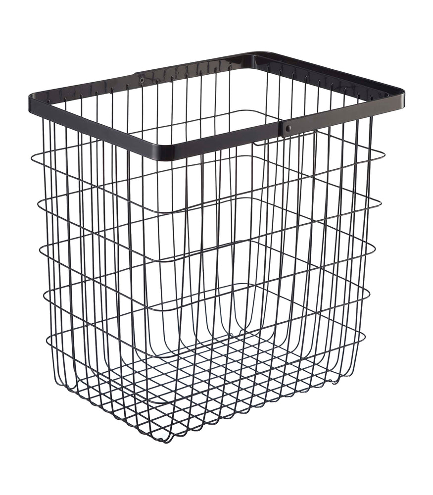 View 3 - Wire Basket on a blank background.