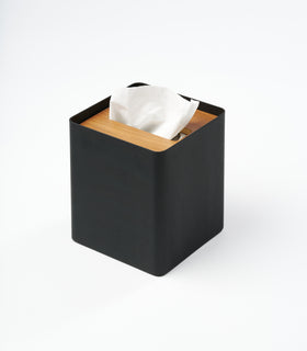 Prop photo showing Tissue Box Cover - Square with various props. view 9