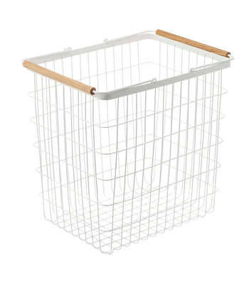 Wire Basket - Two Sizes on a blank background.