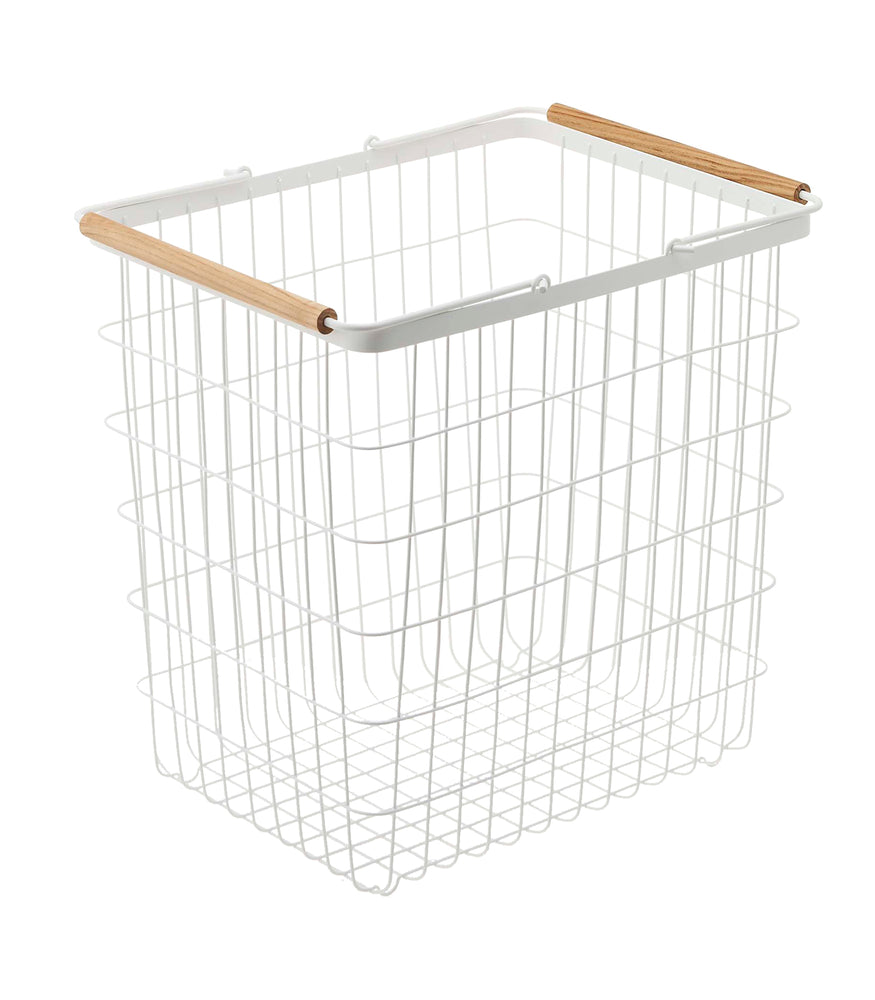 View 6 - Wire Basket - Two Sizes on a blank background.