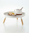 Prop photo showing Countertop Pedestal Tray with various props.