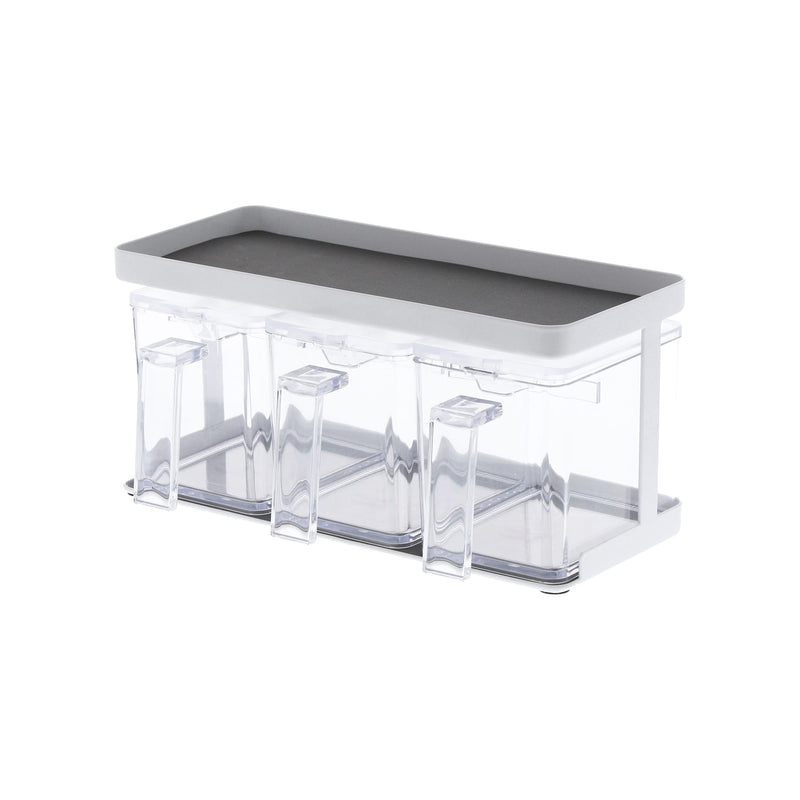 Pantry Organizer - Triple on a white background.