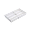 Expandable Cutlery Organizer on a white background.