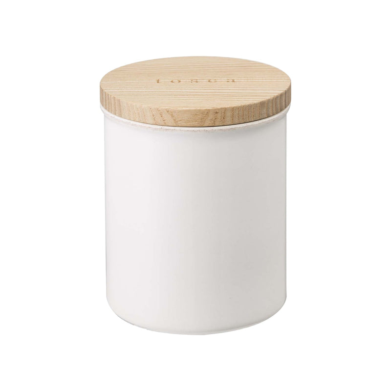 Ceramic Canister - Four Styles on a white background.